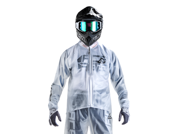 Acerbis Transparent Rain Jacket 3.0 - Adult rain jacket - mx4ever