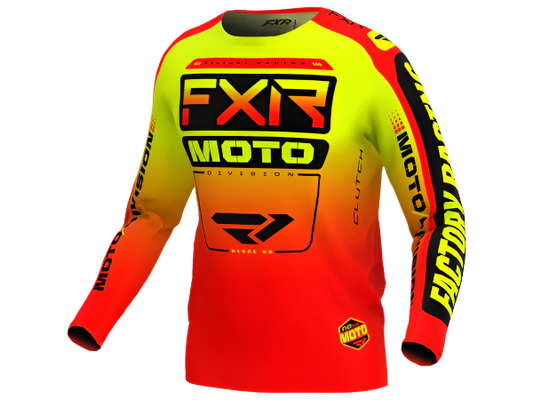 FXR Youth Clutch MX Jersey 24