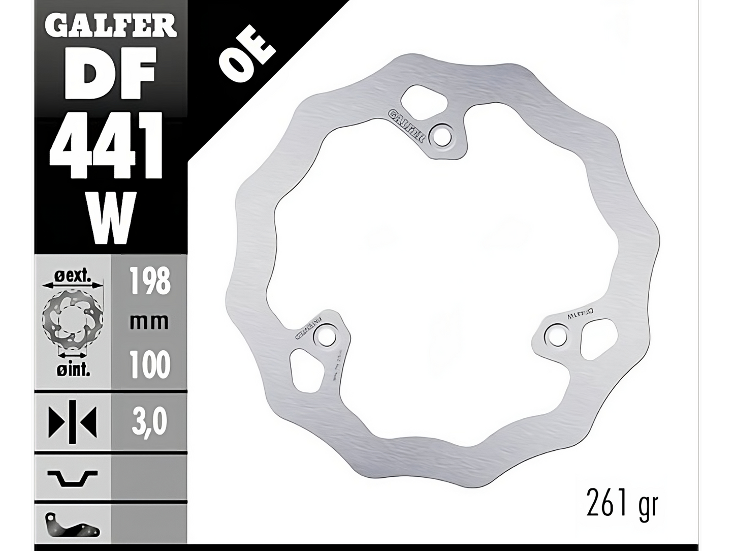 Galfer Mini Wave Brake Discs 65cc - Brakes - mx4ever